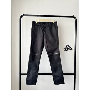 Shellac Zip Knee Slim Pants